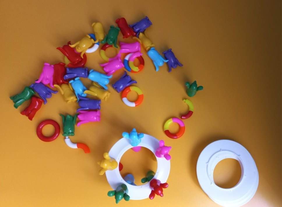 Renkli Vakumlu Yapboz Oyuncak - Görsel 2