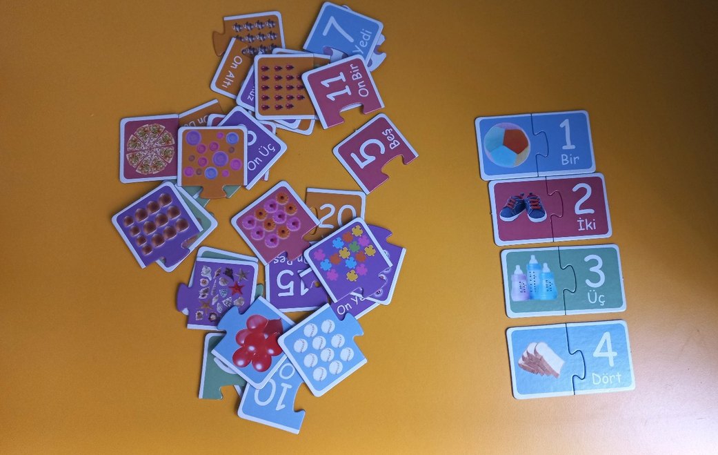 Renkli Eğitici Harfli Puzzle Oyunu - Görsel 2