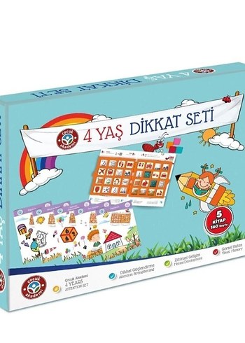 4 Yaş Dikkat Seti Eğitici Oyuncak - Görsel 2