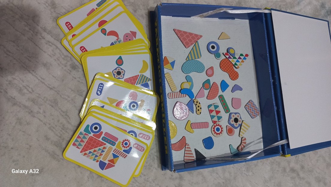 Manyetik Puzzle Süper Zeka Eğitici Oyuncak - Görsel 3