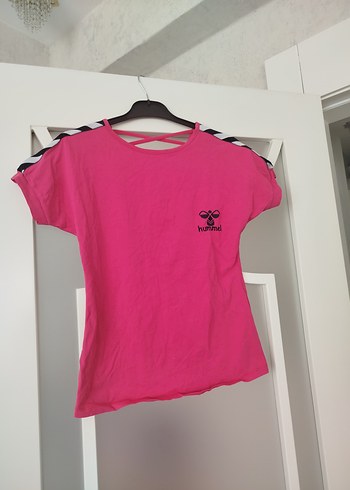 Hummel Pembe Kısa Kollu Tişört