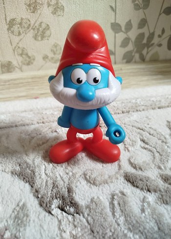 Renkli Mavi Şirinler Figürü