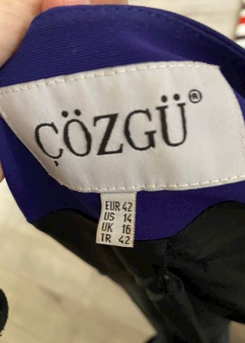 Uzun Kesim Mor Kadın Takım Elbise - Görsel 5