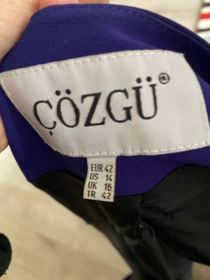 Uzun Kesim Mor Kadın Takım Elbise - Görsel 5