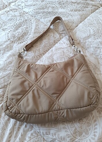 Bej rengi çanta  - Görsel 3
