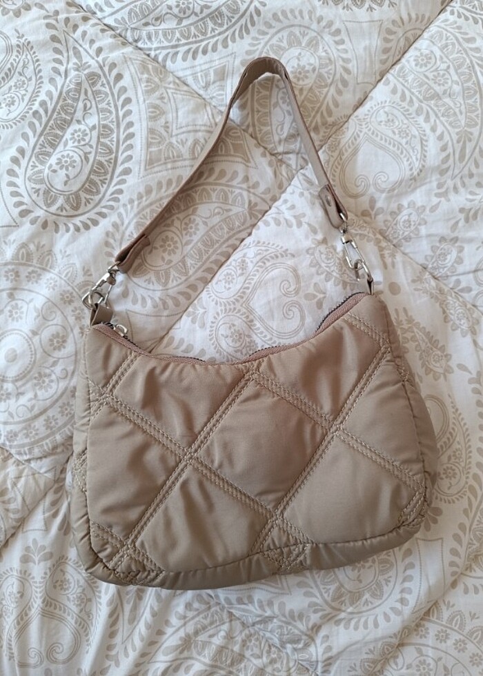 Bej rengi çanta  - Görsel 2