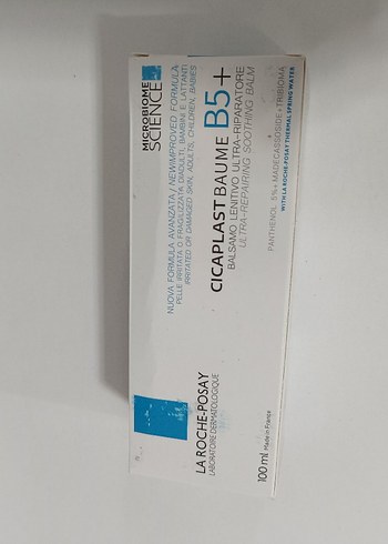 La Roche Posay Cicaplast Baume B5+ Onarıcı Krem 100 ml - Görsel 5