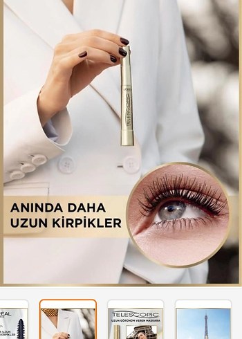 L'Oréal Paris Teleskopik Maskara Seti - Görsel 2
