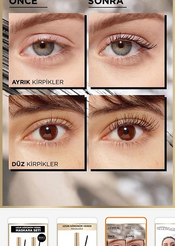 L'Oréal Paris Teleskopik Maskara Seti - Görsel 5