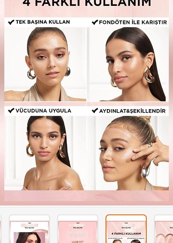 L'Oréal Glow Nude Kapatıcı ve Aydınlatıcı 902 Beige - Görsel 2