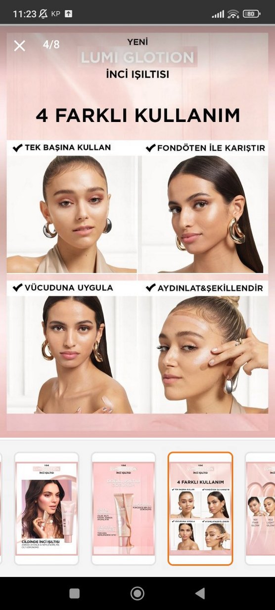 L'Oréal Glow Nude Kapatıcı ve Aydınlatıcı 902 Beige - Görsel 2