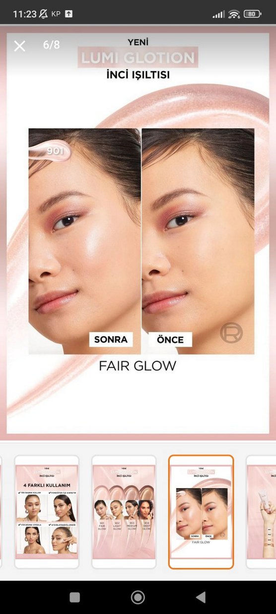 L'Oréal Glow Nude Kapatıcı ve Aydınlatıcı 902 Beige - Görsel 3