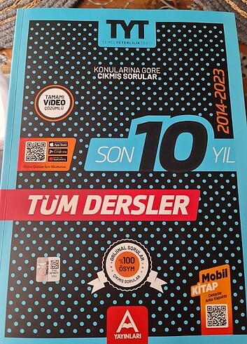 Tyt son 10 yıl çıkmış sorular