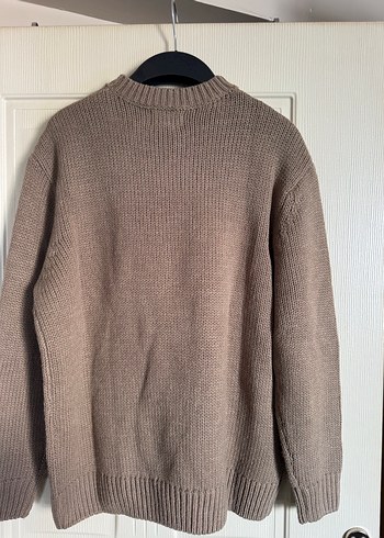 Bej Örgü Erkek Kazak - Görsel 5