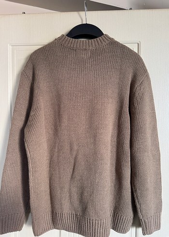 Bej Örgü Erkek Kazak - Görsel 6