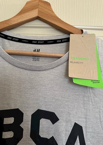 Erkek Spor Kolsuz Tişört - Görsel 3