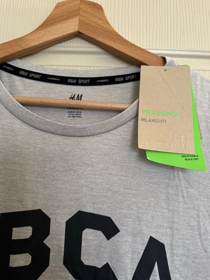 Erkek Spor Kolsuz Tişört - Görsel 3