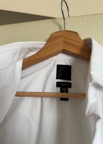 Beyaz Klasik Erkek Gömlek - Görsel 4