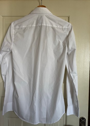 Beyaz Klasik Erkek Gömlek - Görsel 5