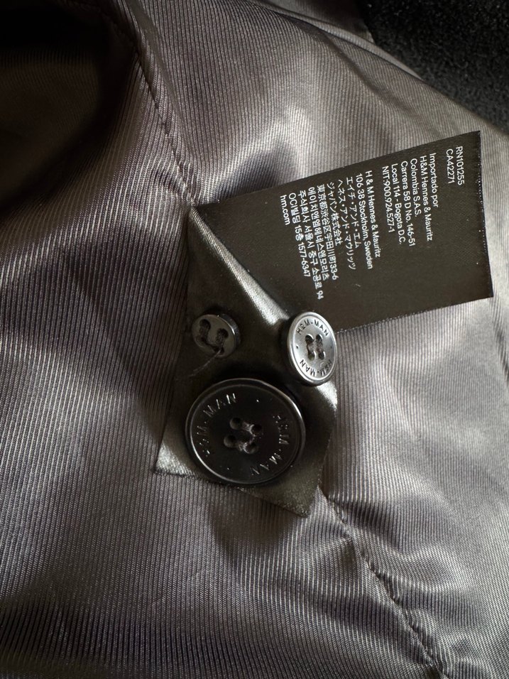 H&M Palto Yün karışımlı - Görsel 4