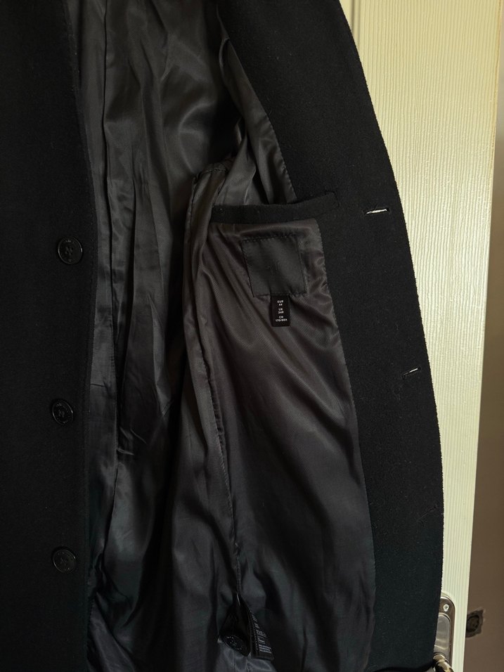 H&M Palto Yün karışımlı - Görsel 3