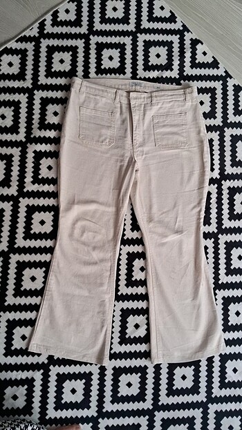 LC Waikiki Krem kot pantolon