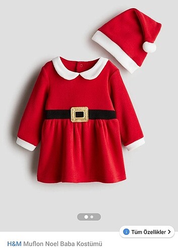 H&M YILBAŞI ELBİSESİ bebek