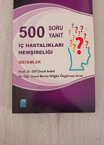 500 soru yanıt iç hastalıkları kitapları hemşirelik ve ebelik 