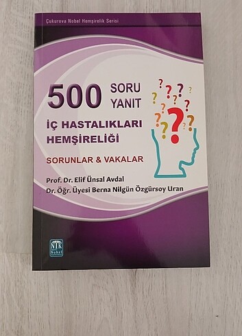  Beden Renk 500 soru yanıt iç hastalıkları kitapları hemşirelik ve ebelik 