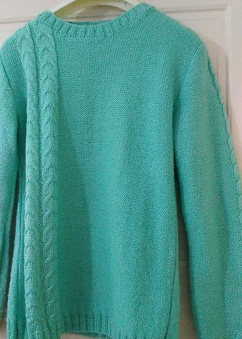 Örgü Kadın Kazak - Görsel 6