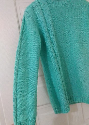 Örgü Kadın Kazak - Görsel 5