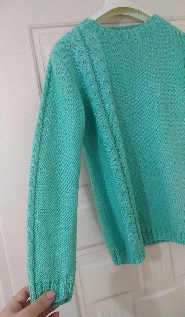 Örgü Kadın Kazak - Görsel 5