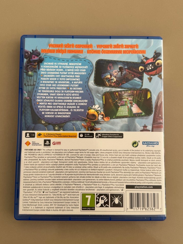 ps5 sackboy A big adventure - Görsel 3