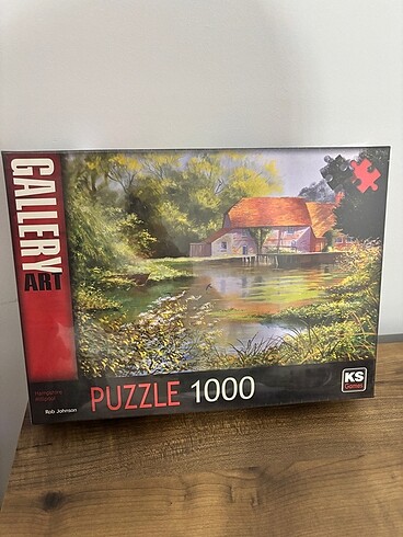 Hiç açılmamış paketli 1000 parça puzzle