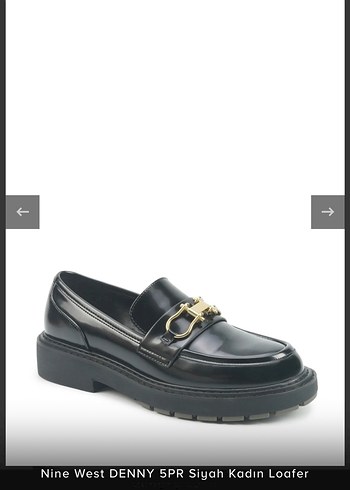 Nine West Siyah Kadın Platform Loafer - Görsel 2