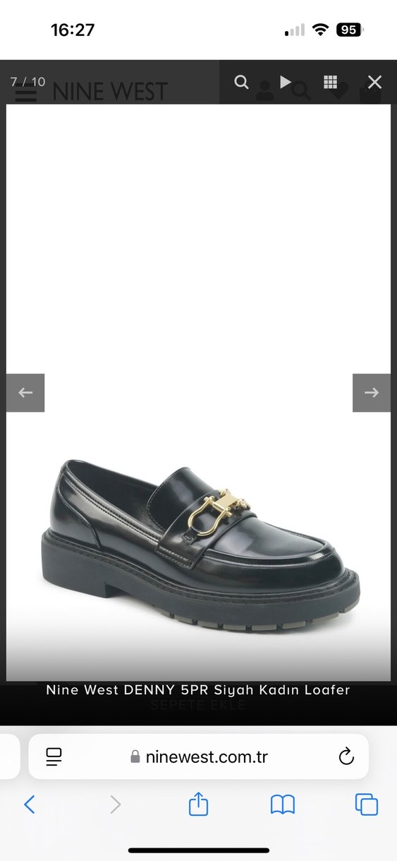 Nine West Siyah Kadın Platform Loafer - Görsel 2