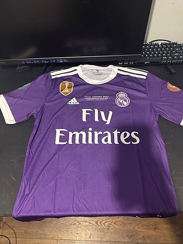 Real Madrid 2017 Ronaldo Forması S M L XL XXL