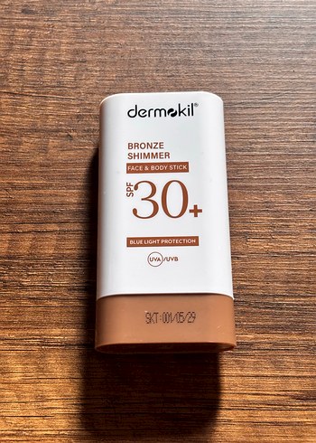 Dermokil Bronzlaştırıcı Yüz & Vücut Stick SPF 30 Güneş kremi