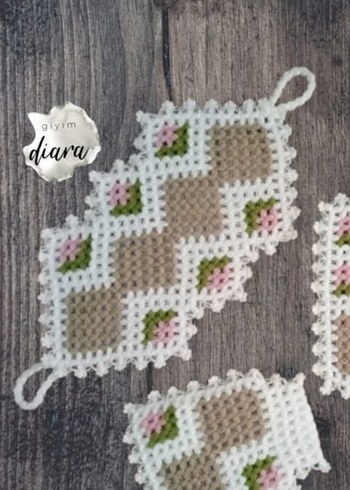 ÇEYİZLİK HEDİYELİK 3"LÜ SET banyo lifi - Görsel 3