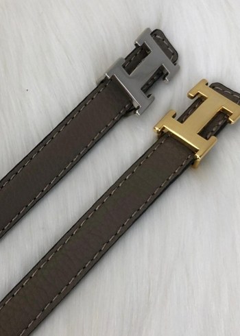 Hermes Hermes vizon Deri Kemer 2cm