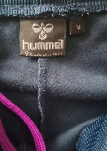 pembe Mor Hummel Fermuarlı Sweatshirt ve Eşofman - Görsel 8