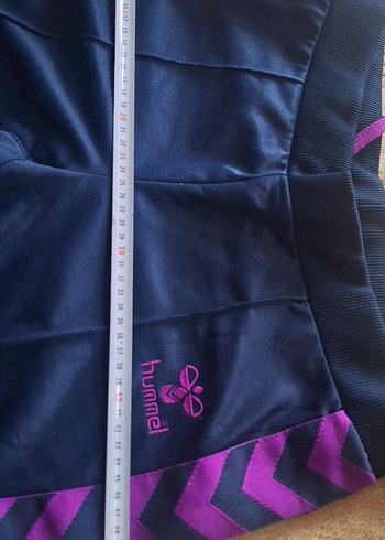 pembe Mor Hummel Fermuarlı Sweatshirt ve Eşofman - Görsel 9