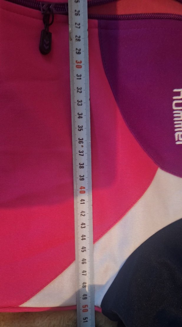 pembe Mor Hummel Fermuarlı Sweatshirt ve Eşofman - Görsel 5