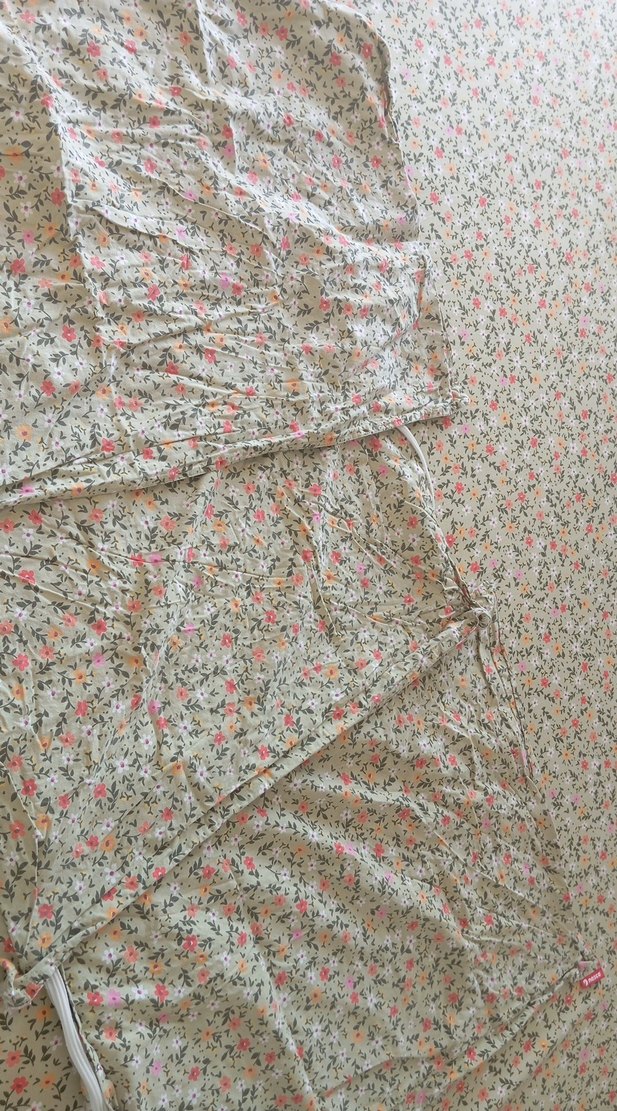 üç adet yastıkta mevcut Desenli çift kişilik çarşaf - Görsel 5