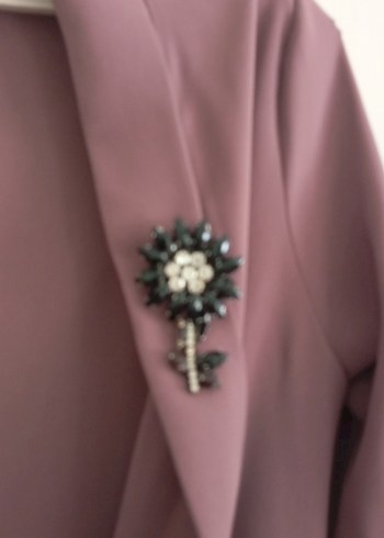 Uzun Mor Kadın tunik - Görsel 4