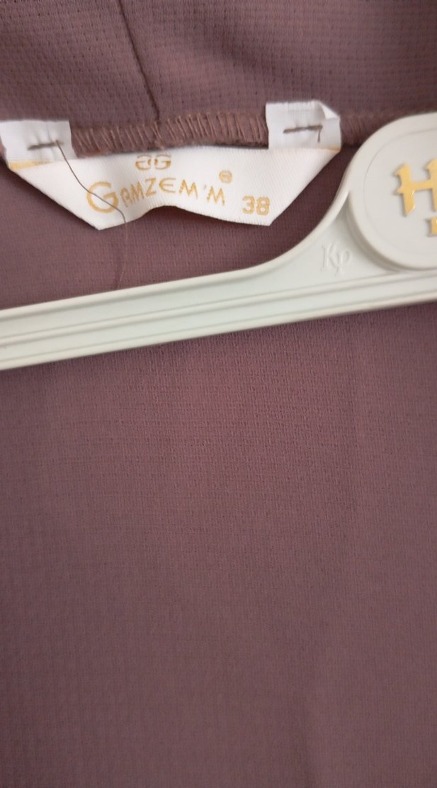 Uzun Mor Kadın tunik - Görsel 5