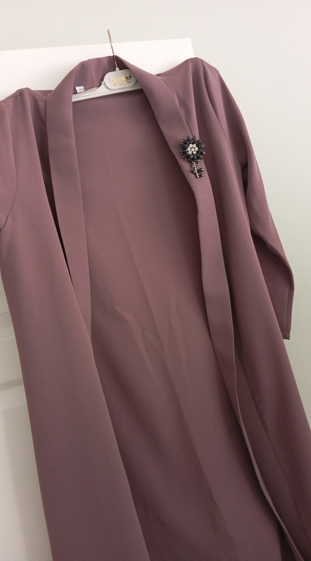 Uzun Mor Kadın tunik - Görsel 2