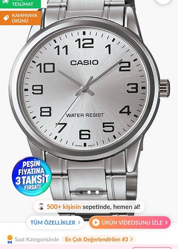 Casio Casio Kadın Kol Saati