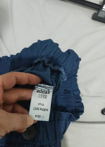 keten pantolon etek - Görsel 6