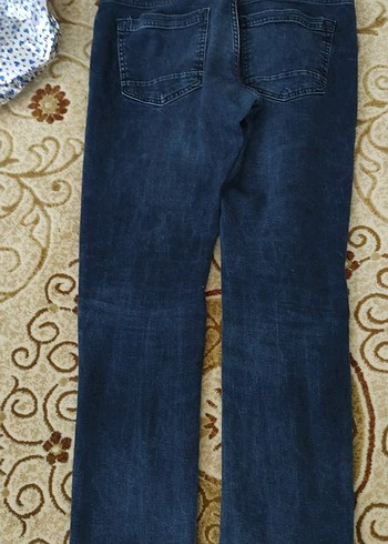 Mavi Kadın Midi Boy Kot Pantolon - Görsel 3